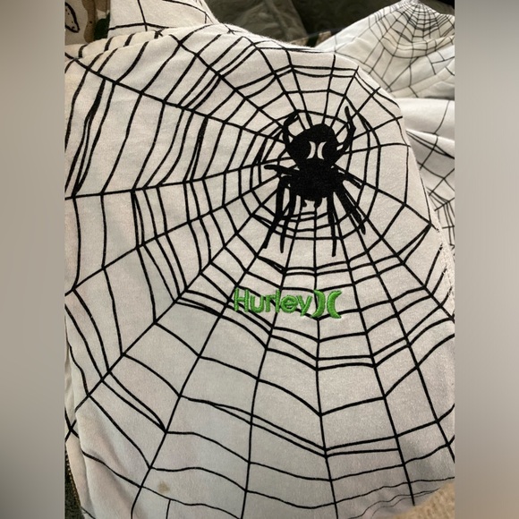 HURLEY BOYS REVERSIBLE ZIP-FRONT SWEATSHIRT, SIZE 10-12 - Picture 4 of 5